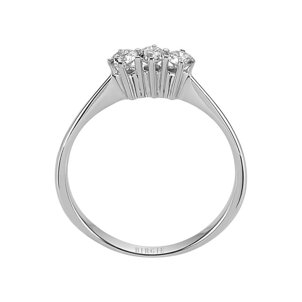 0.28 Carat Diamond Trilogy Ring