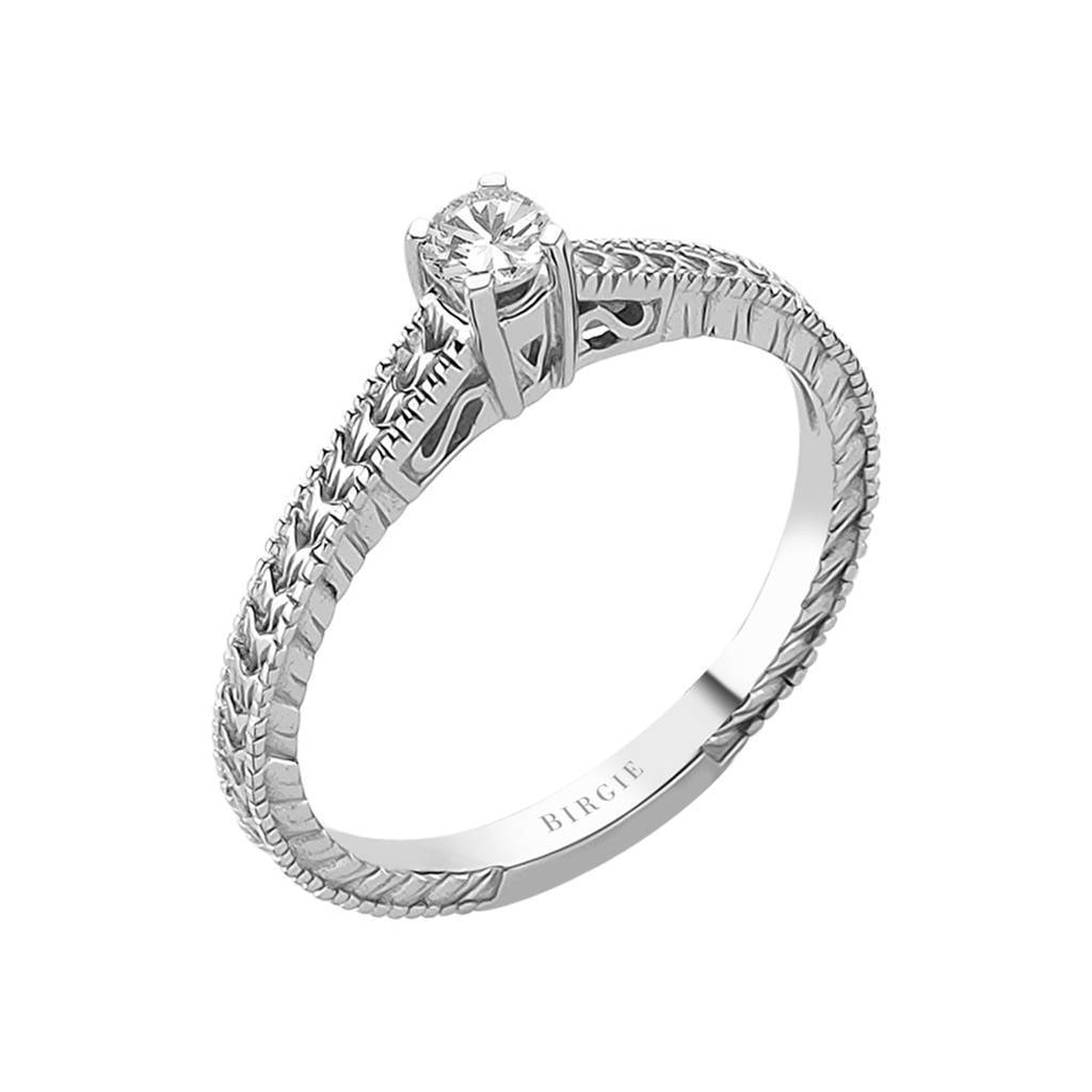 0.17 Carat Diamant Solitärring