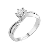 0.41 Carat Diamond Solitaire Ring