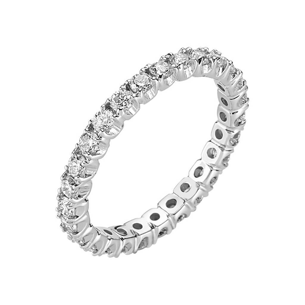 1.21 Carat Diamond Eternity Wedding Ring