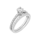 Total 0.82 Carat Diamond Solitaire Ring