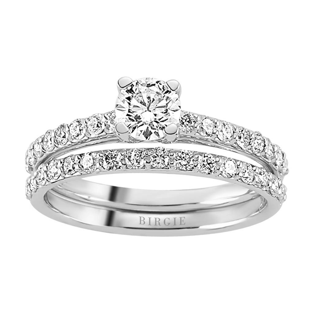 Diamond Solitaire Ring & Matching Band (1.05ct. TW)