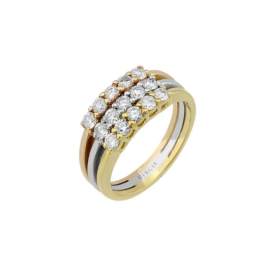 Diamond Stone Harem Ring