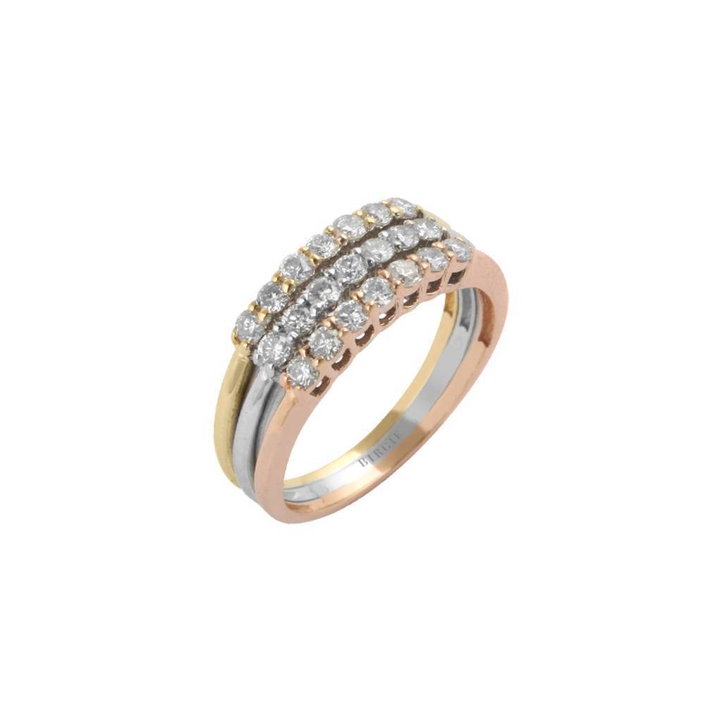 Diamond Stone Harem Ring