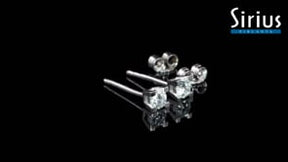 0,26 Carat Diamant Solitaire Ohrstecker