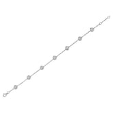 1.0 total carat diamond bracelet