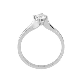 Bague solitaire diamant 0,32 carat