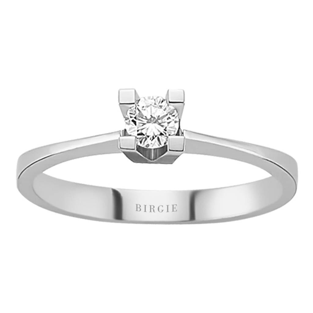 0.18 Carat Diamond Solitaire Ring