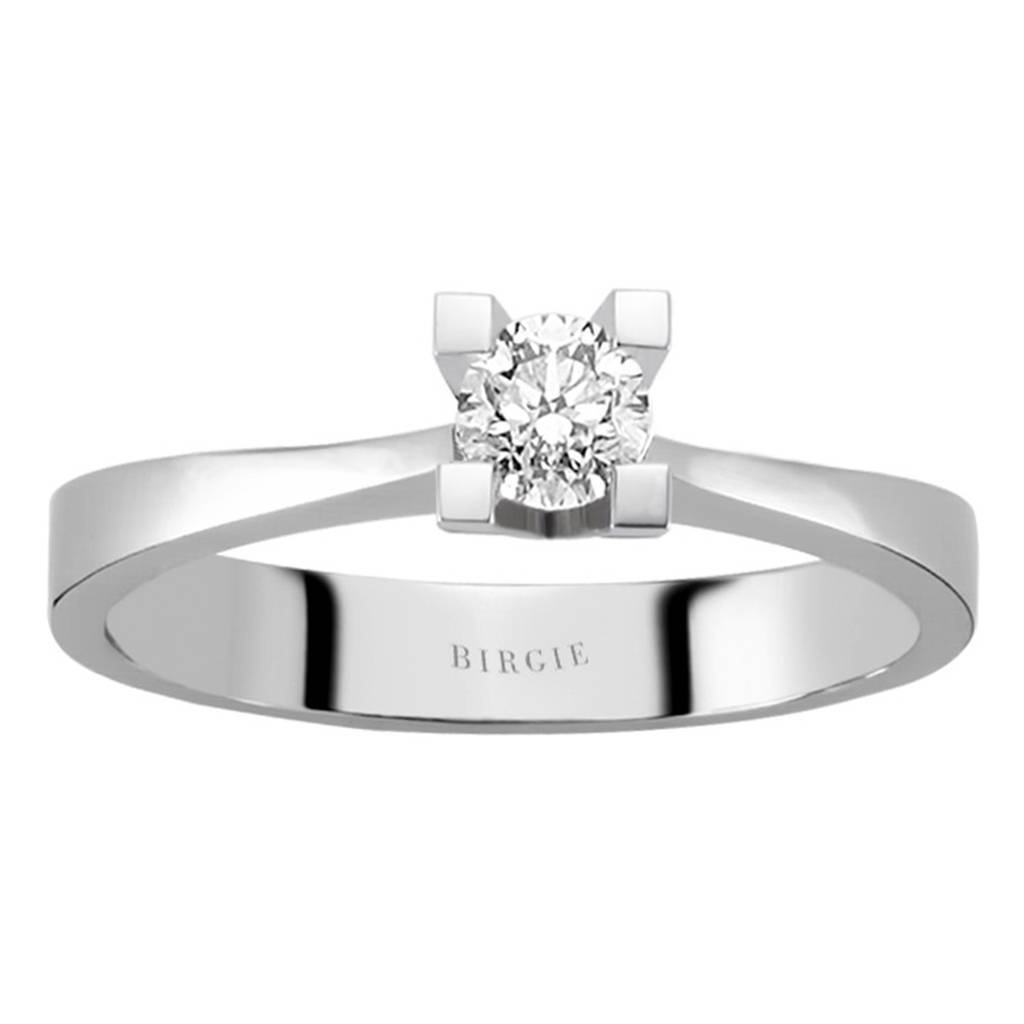 0.29 Carat F Colour Diamond Solitaire Ring