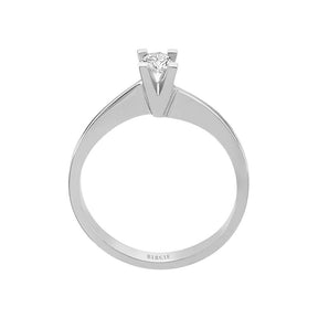 0.18 Carat Solitär Diamantring