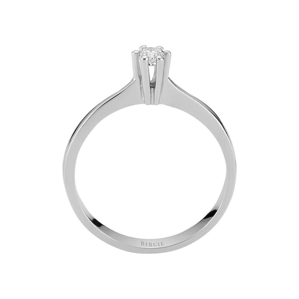 0.16 Carat Diamond Solitaire Ring