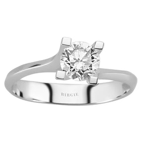 0.73 Carat Diamond Solitaire Ring