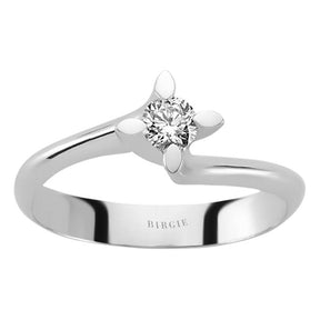 0.19 Carat Diamond Solitaire Ring