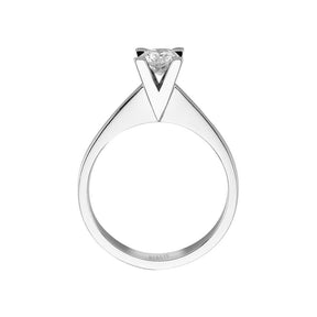 Bague solitaire diamant 0,45 carat