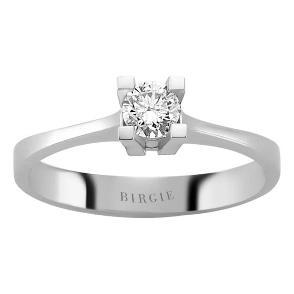 0.28 Carat G Color Diamond Solitaire Ring