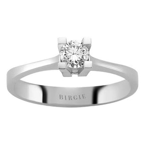 0.28 Carat G Color Diamond Solitaire Ring