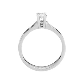 Bague solitaire diamant 0,20 carat