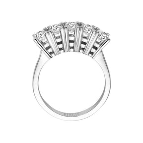 Bague de fiançailles 5 pierres diamant 1,15 carat