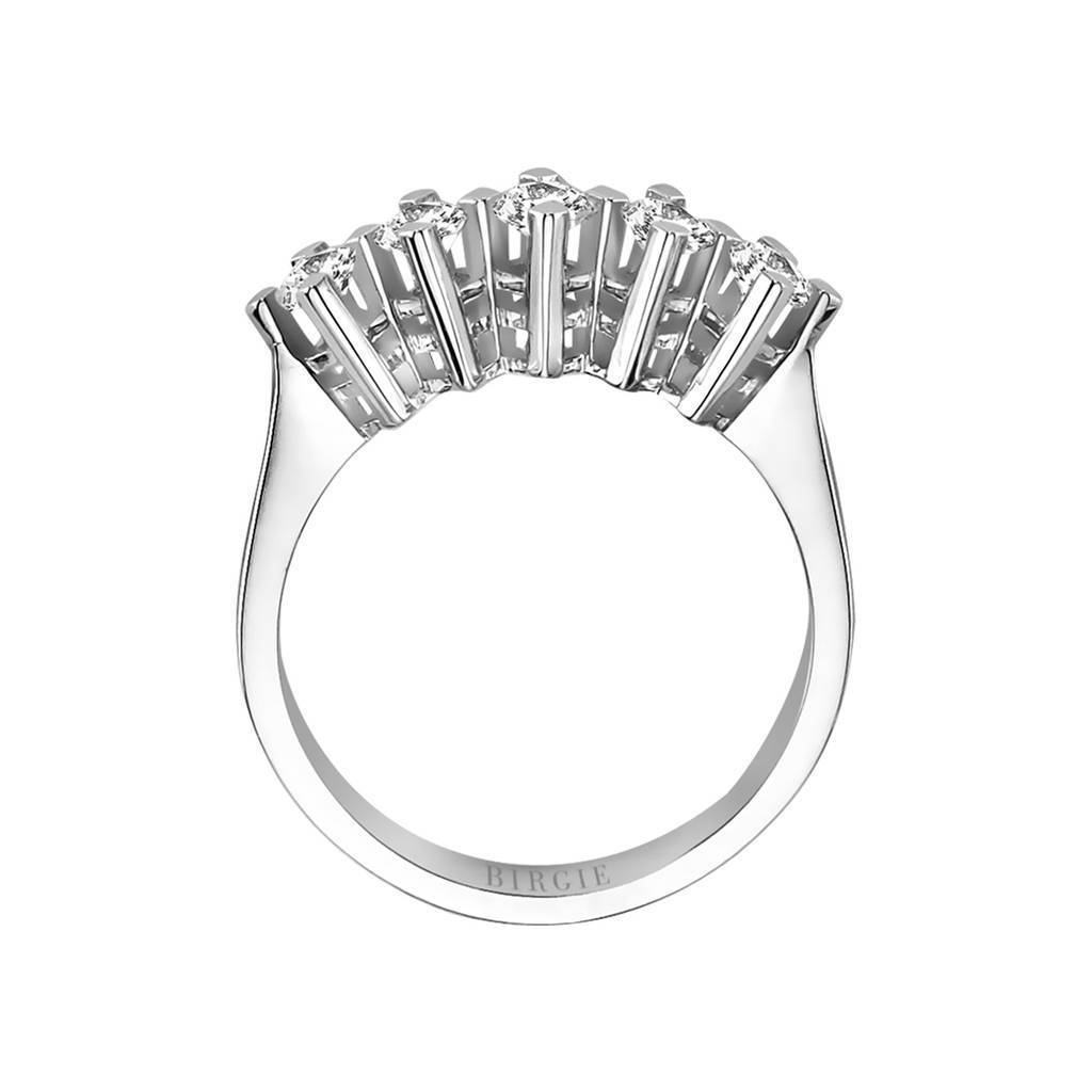 Bague de fiançailles 5 pierres diamant 0,57 carat