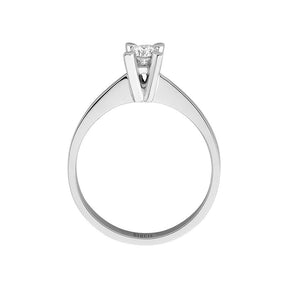 Bague solitaire diamant 0,20 carat