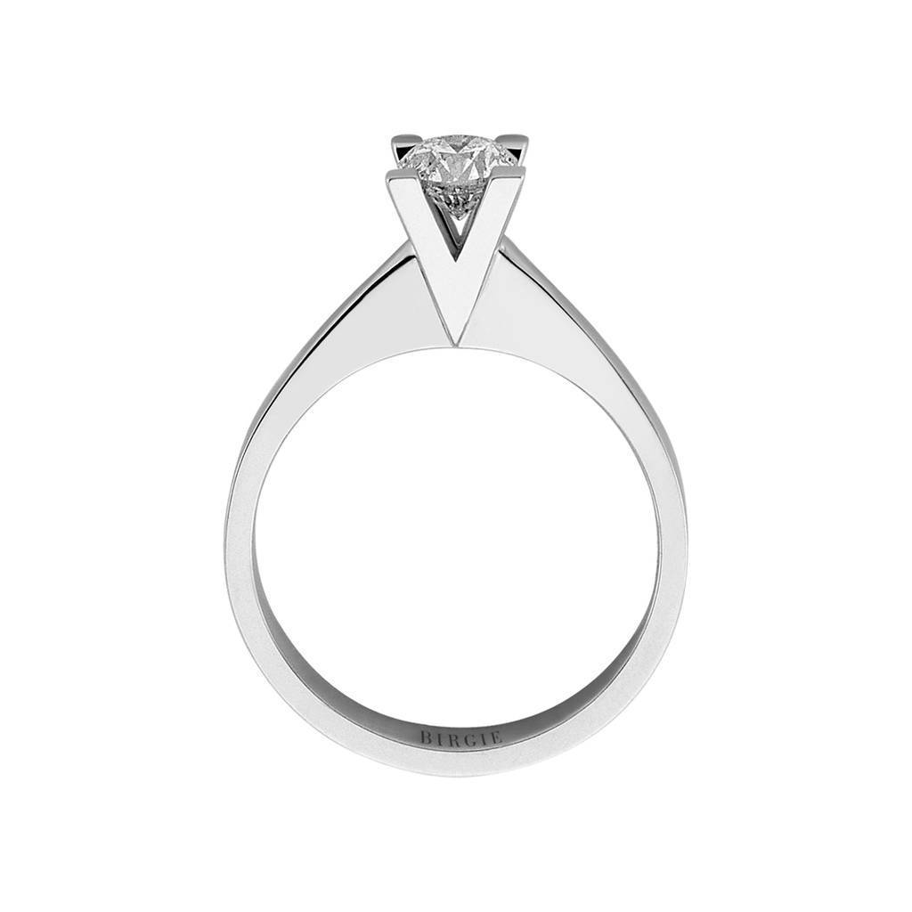 Bague solitaire diamant 0,55 carat