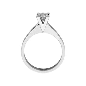 Bague solitaire diamant 0,55 carat