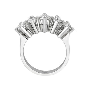 Bague de fiançailles 5 pierres diamant 1,56 carat