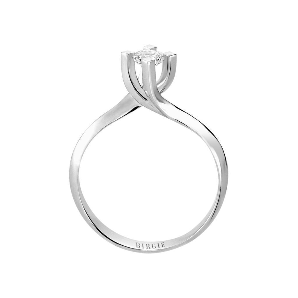 0.30 Carat E Color Diamond Solitaire Ring