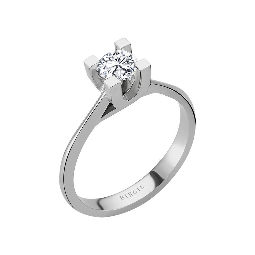 Bague solitaire diamant 0,50 carat