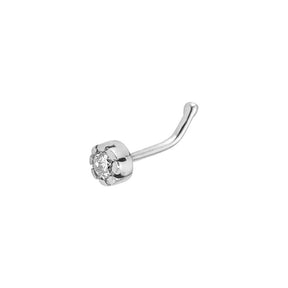 0.03 Karat Diamant Nasenpiercing