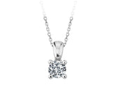 0.57 Carat Diamant Solitaire Halskette