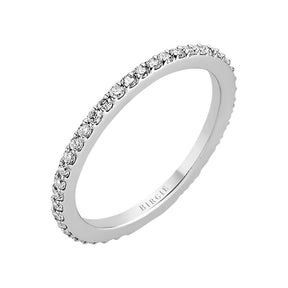 0.34 Carat Diamond Slim Eternity Wedding Ring