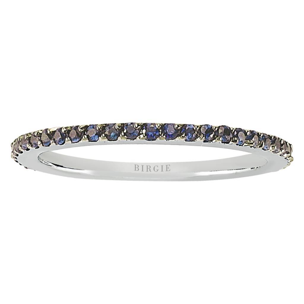 Sapphire Stone Eternity Wedding Ring