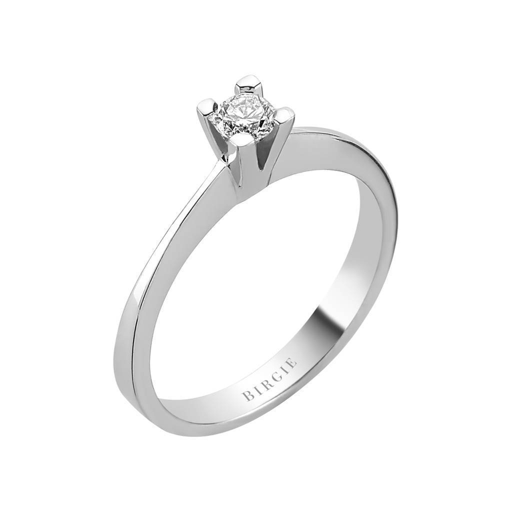 0.18 Carat Solitär Diamantring