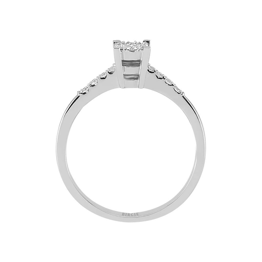 0.30 Carat Appearance Diamond Halo Ring