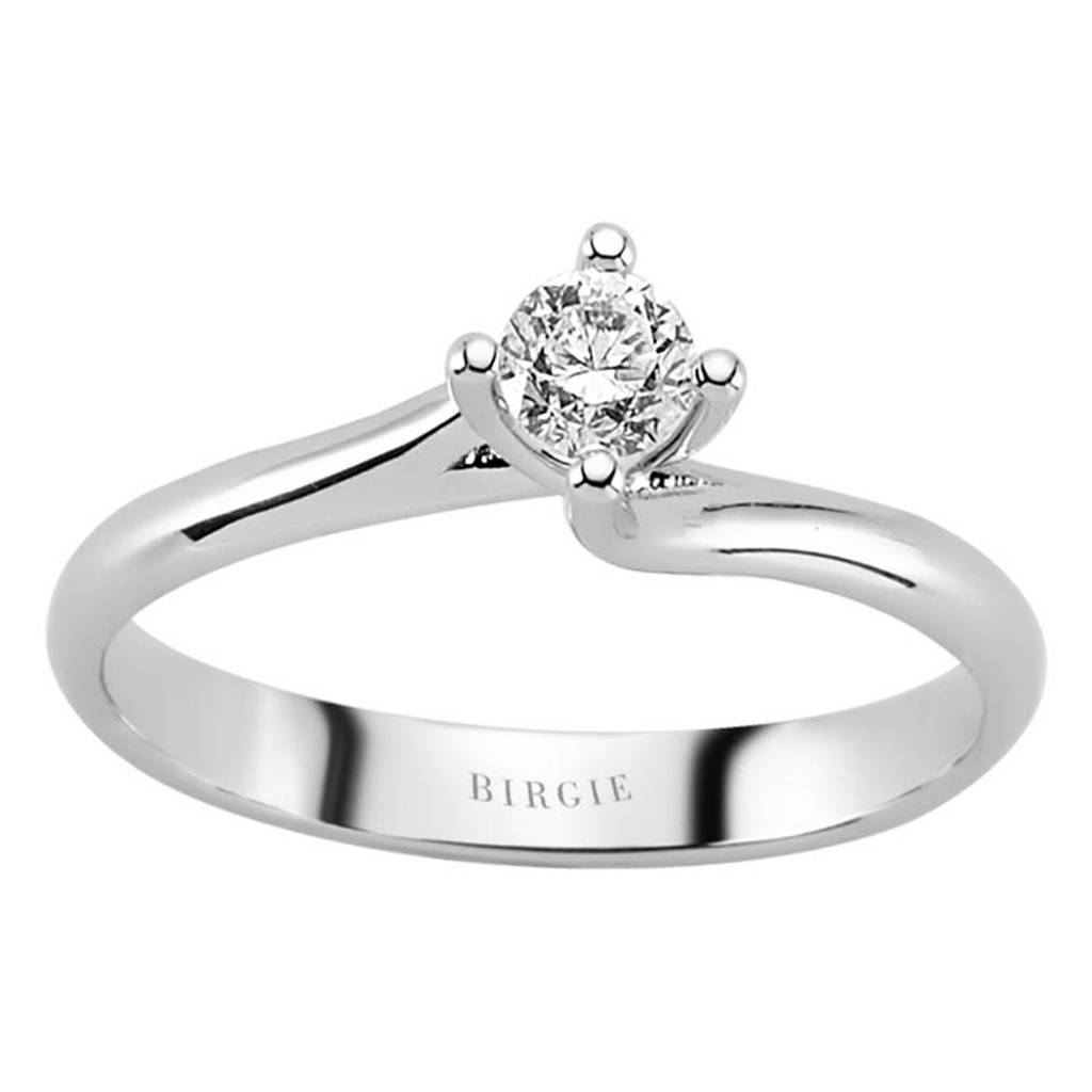 0.30 Carat G Color Diamond Solitaire Ring