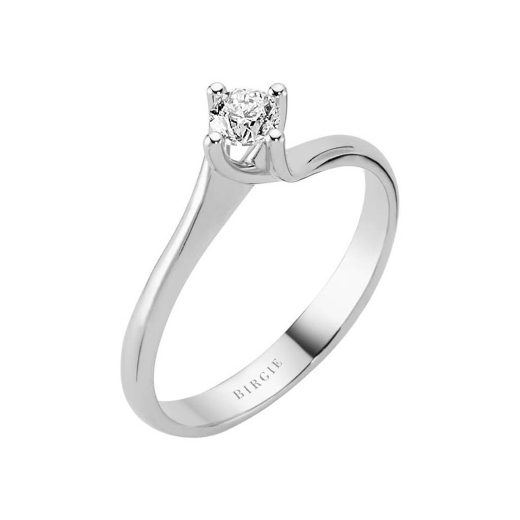 0.30 Carat G Color Diamond Solitaire Ring