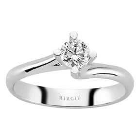 0.38 Carat F Colour Diamond Solitaire Ring