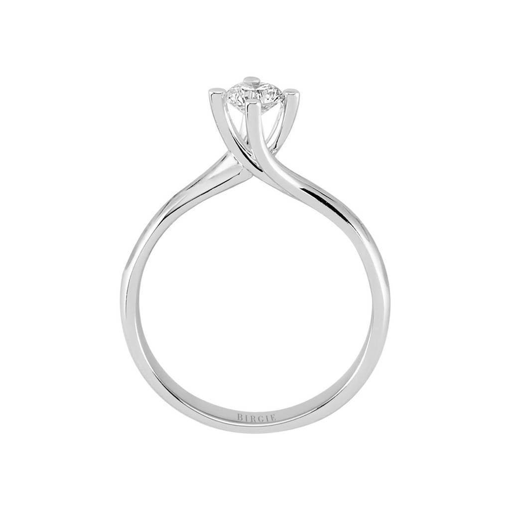 0.38 Carat F Colour Diamond Solitaire Ring