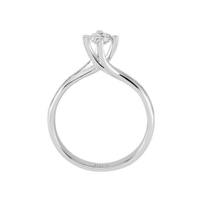 0.38 Carat F Colour Diamond Solitaire Ring