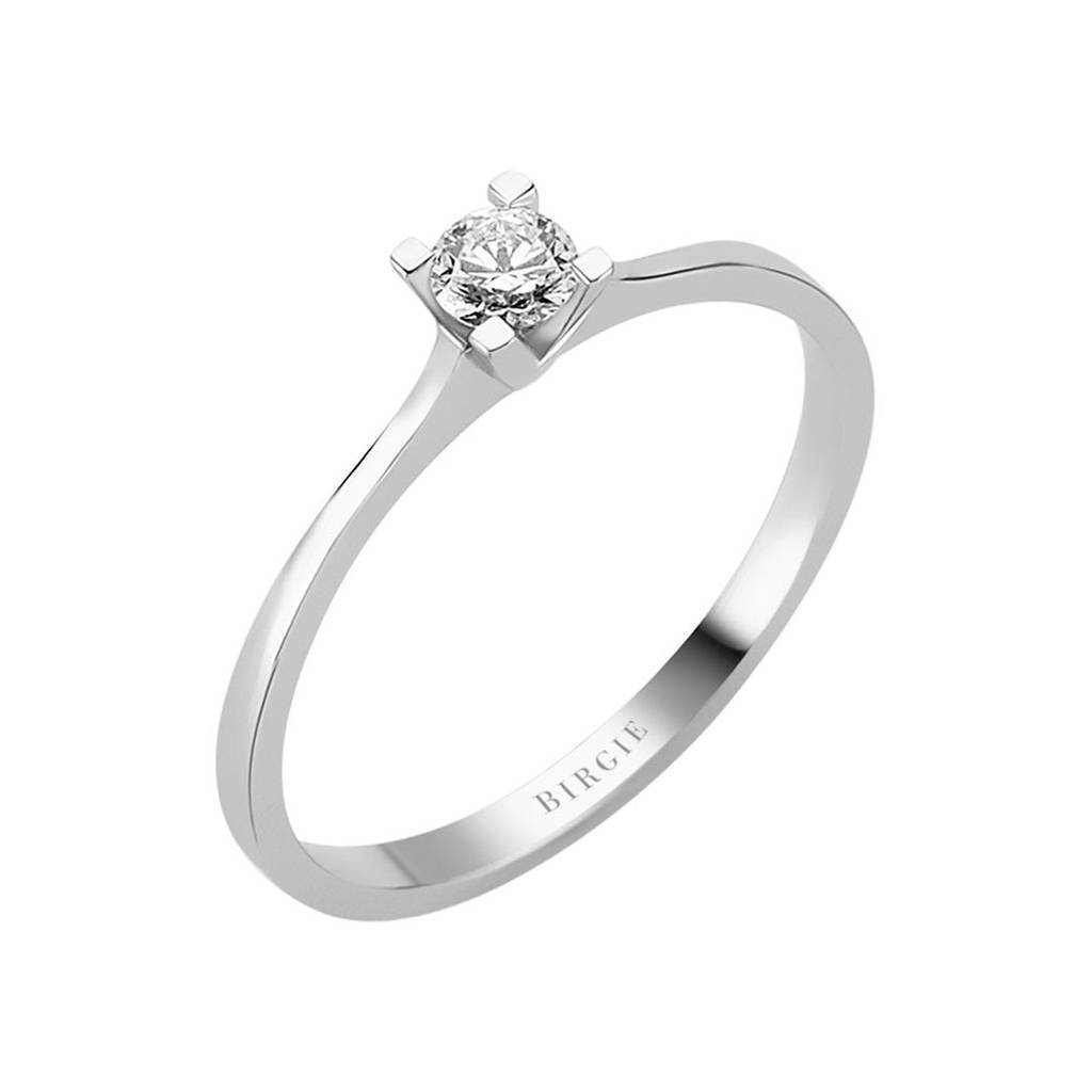 0.18 Carat Solitär Diamantring