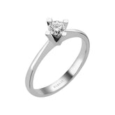 0.28 Carat G Color Diamond Solitaire Ring