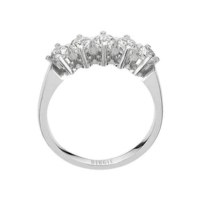 0.73 Carat Diamond 5 Stone Engagement Ring