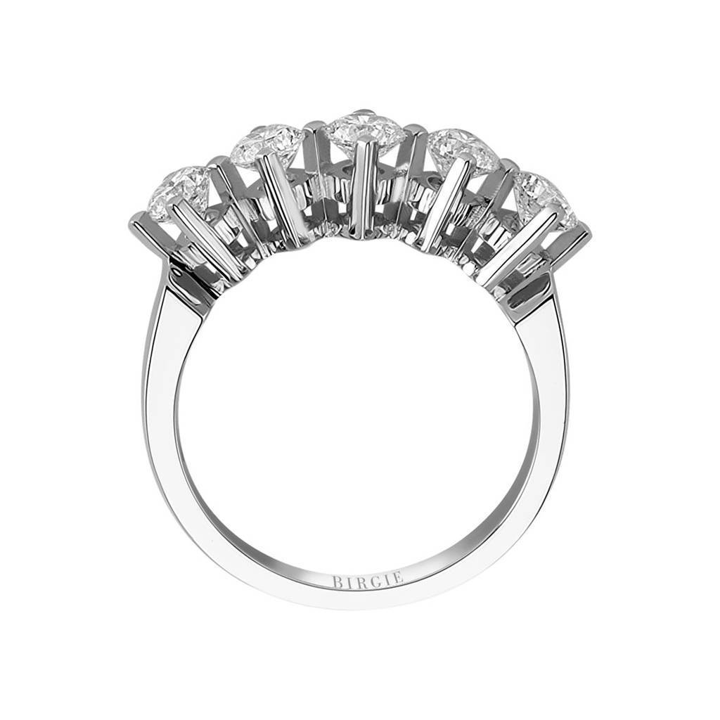 1.19 Carat Diamond 5 Stone Engagement Ring