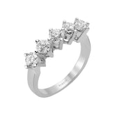 1.19 Carat Diamond 5 Stone Engagement Ring