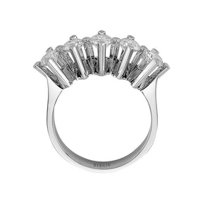 Bague de fiançailles 5 pierres diamant 1,62 carat