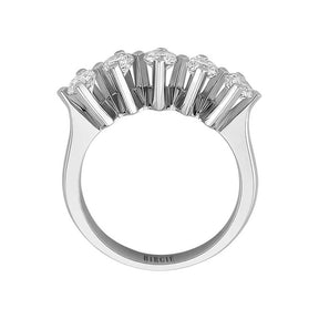 Bague de fiançailles 5 pierres diamant 1,17 carat