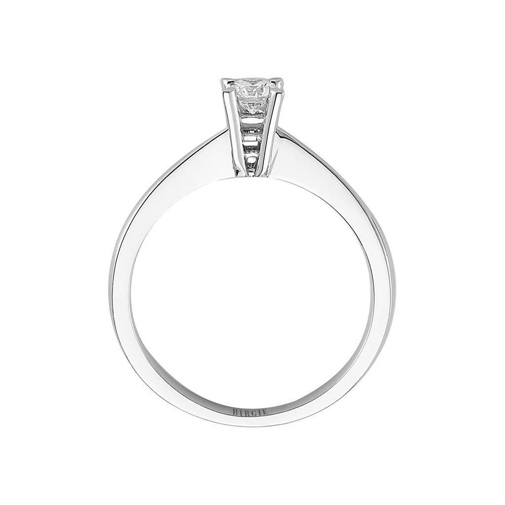 Bague solitaire diamant 0,20 carat