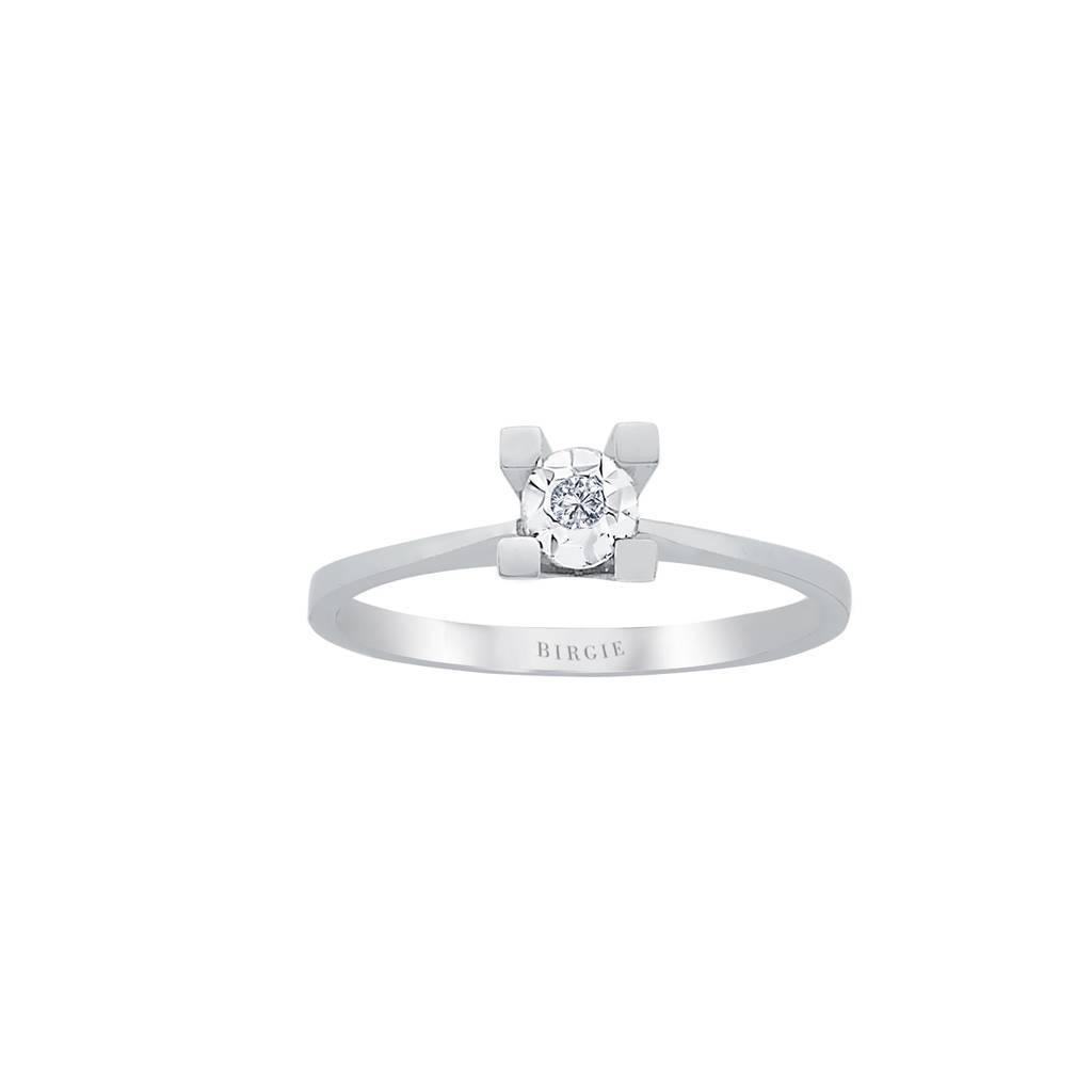 Bague solitaire diamant d'apparence 0,50 carat