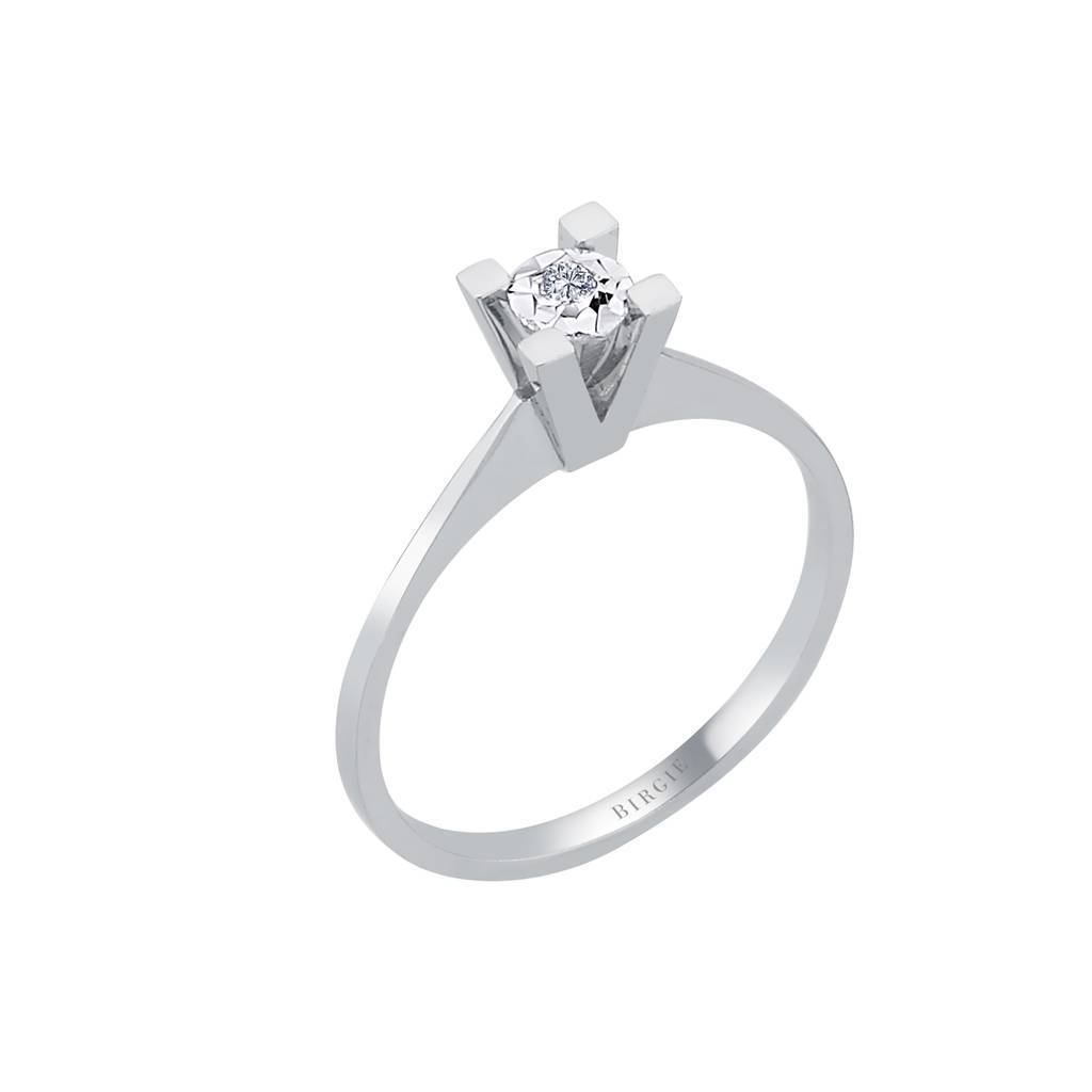 Bague solitaire diamant d'apparence 0,50 carat